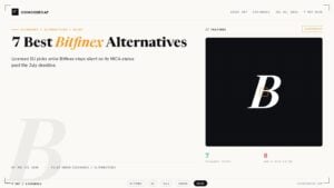 7 Best Bitfinex Alternatives cover