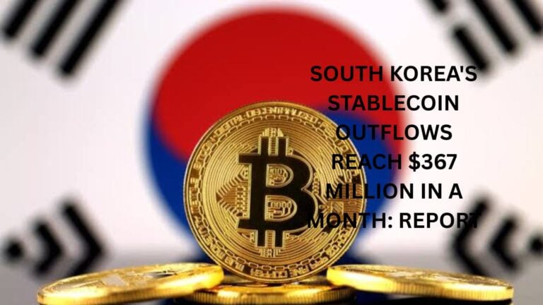 South Korea'S Stablecoin Outflows Reach $367 Million In A Month: Report