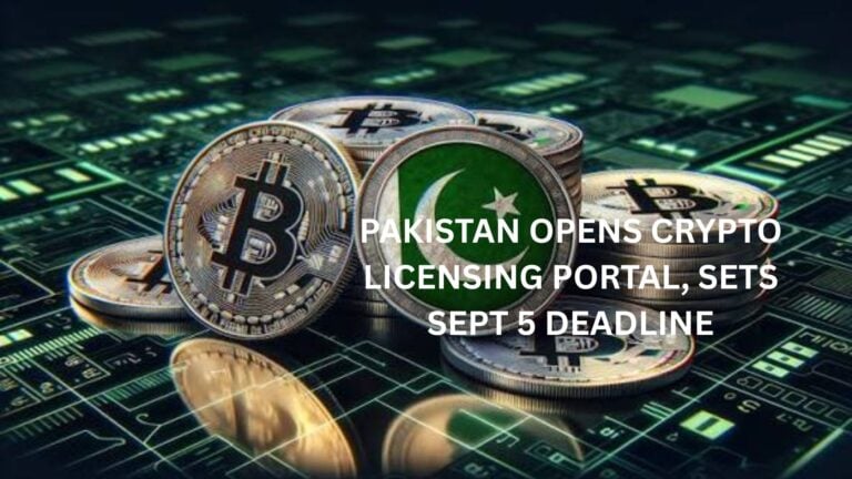 Pakistan Opens Crypto Licensing Portal, Sets Sept 5 Deadline 12 Pakistan Opens Crypto Licensing Portal, Sets Sept 5 Deadline