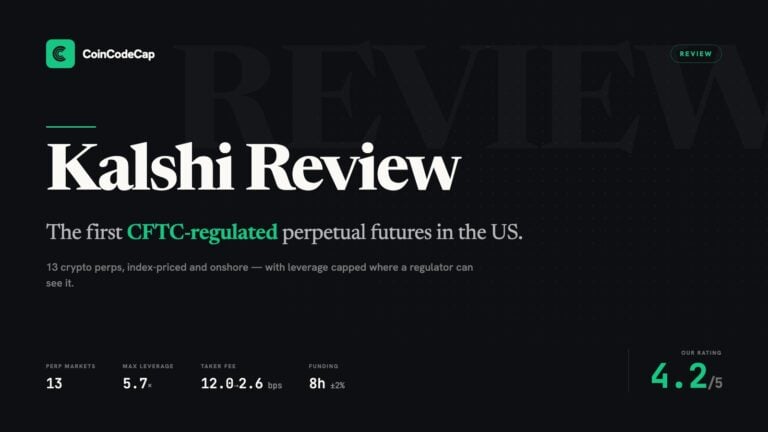 Kalshi Review: The First Cftc-Regulated Perpetual Futures In The Us, Rated 4.2 Out Of 5 By Coincodecap
