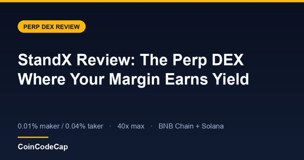 StandX Review: The Perp DEX Where Your Margin Earns Yield