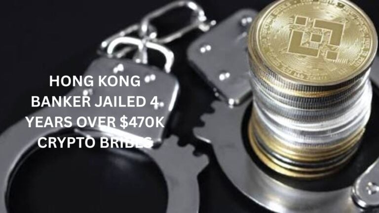 Hong Kong Banker Jailed 4 Years Over $470K Crypto Bribes
