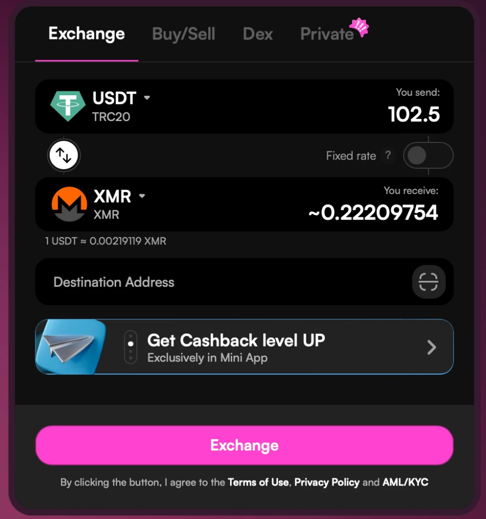 Best Ways to Swap USDT TRC20 to XMR: Rates, Fees, and KYC Conditions