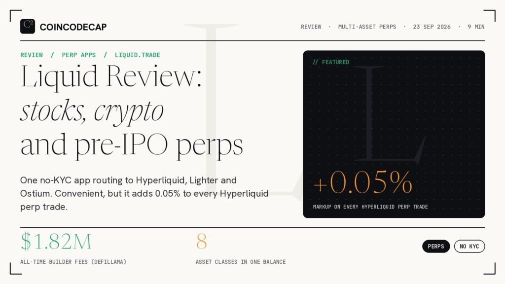 Liquid Review: Crypto, Stock and Pre-IPO Perps in One App