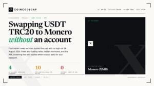 Best Ways To Swap Usdt Trc20 To Xmr: Rates, Fees, And Kyc Conditions 3 Editorial Cover: Swapping Usdt Trc20 To Monero Without An Account, Four No-Account Swap Services Compared