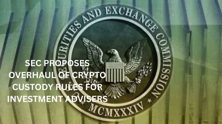 Sec Proposes Overhaul Of Crypto Custody Rules For Investment Advisers