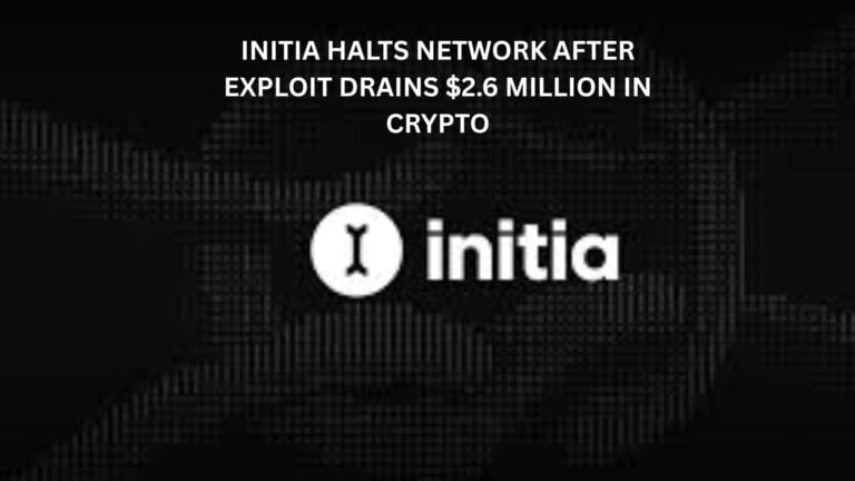 Initia Halts Network After Exploit Drains $2.6 Million In Crypto